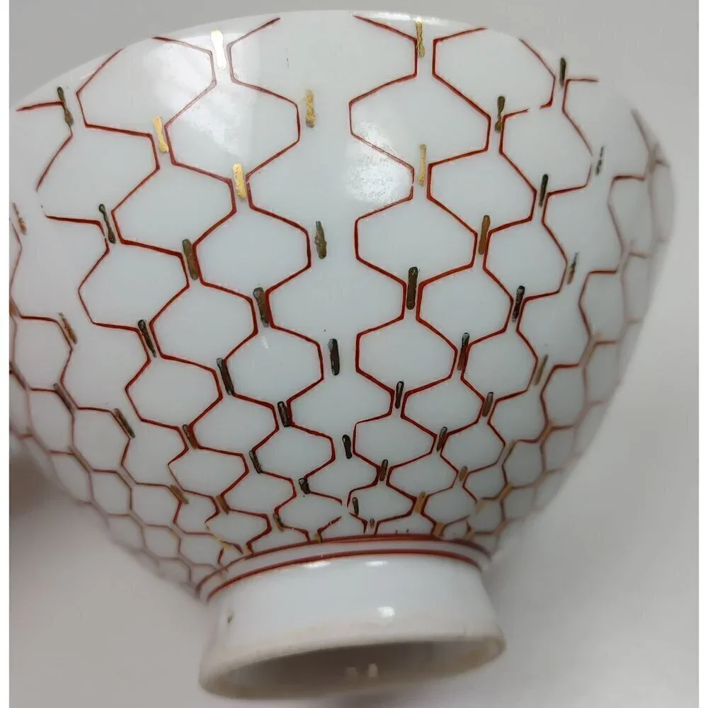 Stamped japanese porcelain